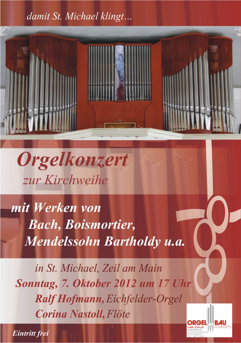 Konzertplakat Zeil 7.10.2012